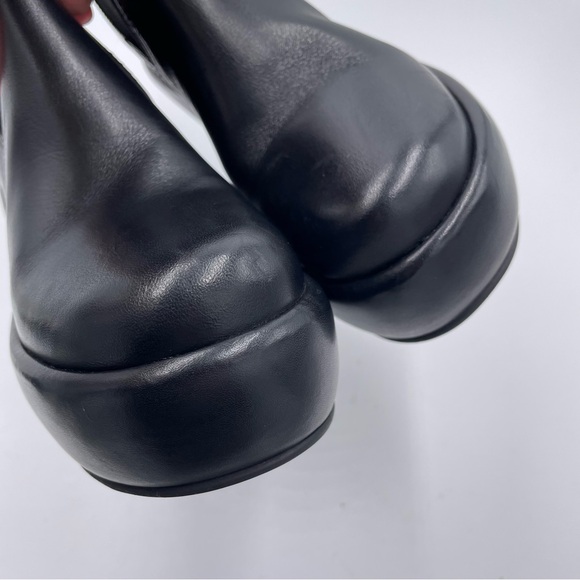 NEW Everlane Black Puffa Chunky Platform Y2K 90s Short Boot in Size 5 - Picture 7 of 14